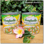 Vegetable Bonduelle France tin MIXED VEGETABLE 400g